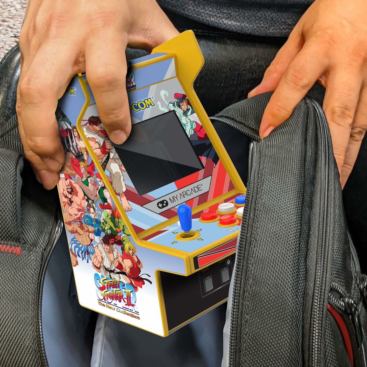Consolă de Jocuri Portabilă My Arcade Micro Player PRO - Super Street Fighter II Retro Games - Jucarii si jocuri, Jucării electronice