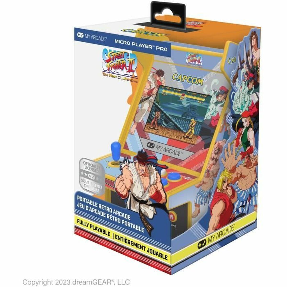 Consolă de Jocuri Portabilă My Arcade Micro Player PRO - Super Street Fighter II Retro Games - Jucarii si jocuri, Jucării electronice
