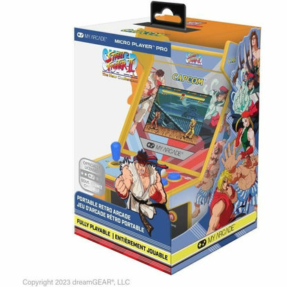 Consolă de Jocuri Portabilă My Arcade Micro Player PRO - Super Street Fighter II Retro Games - Jucarii si jocuri, Jucării electronice