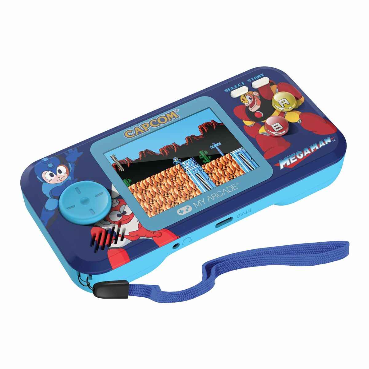 Consolă de Jocuri Portabilă My Arcade Albastru Retro Games - Jucarii si jocuri, Jucării electronice
