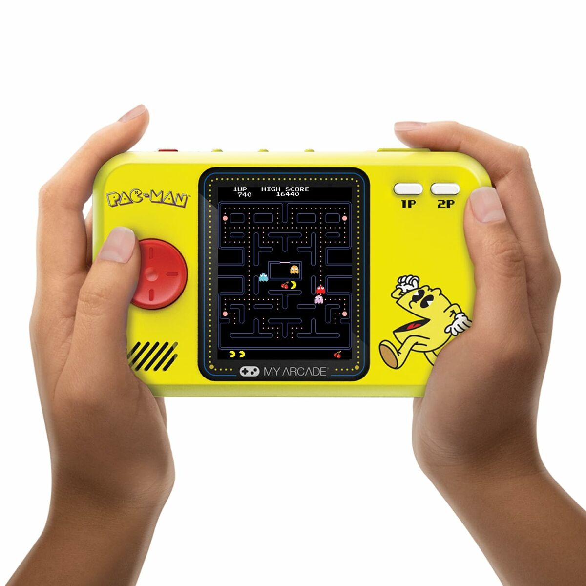 Consolă de Jocuri Portabilă My Arcade Pocket Player PRO - Pac-Man Retro Games Galben - Jucarii si jocuri, Jucării electronice