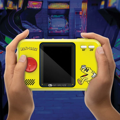Consolă de Jocuri Portabilă My Arcade Pocket Player PRO - Pac-Man Retro Games Galben - Jucarii si jocuri, Jucării electronice