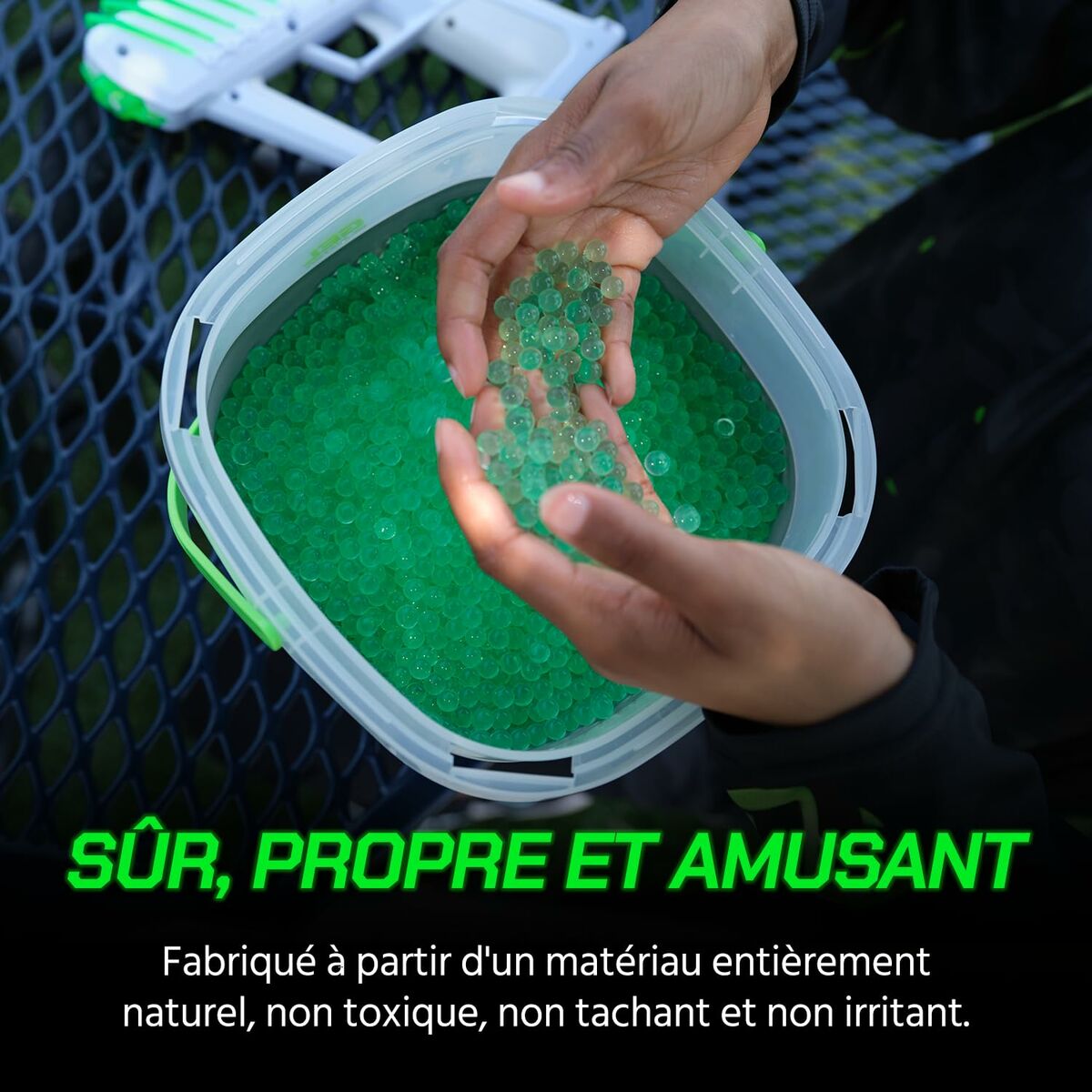 Bile de înlocuire pentru pistol Gel Blaster Gellets™ - Jucarii si jocuri, În aer liber și sport