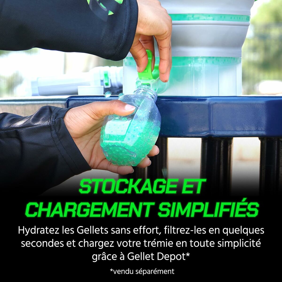 Bile de înlocuire pentru pistol Gel Blaster Gellets™ - Jucarii si jocuri, În aer liber și sport