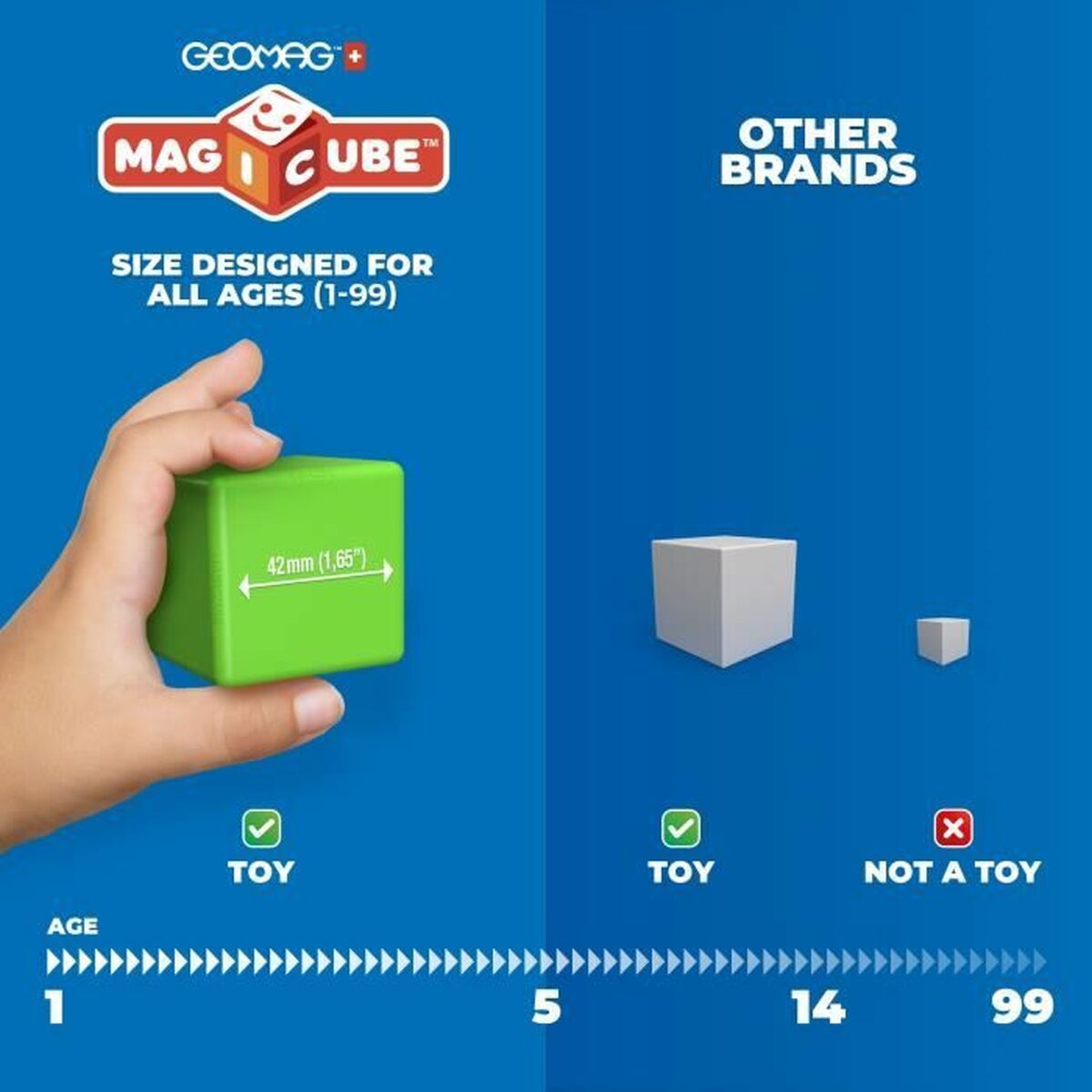 Set de Construcție Geomag Magicube 060 - Jucarii si jocuri