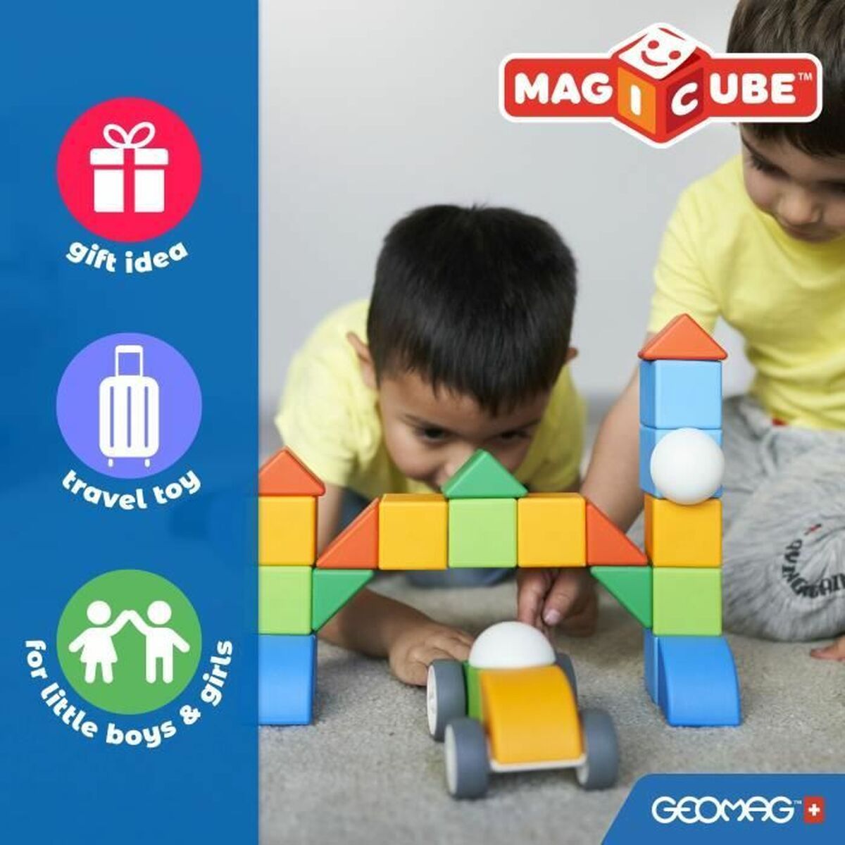 Set de Construcție Geomag Magicube 060 - Jucarii si jocuri