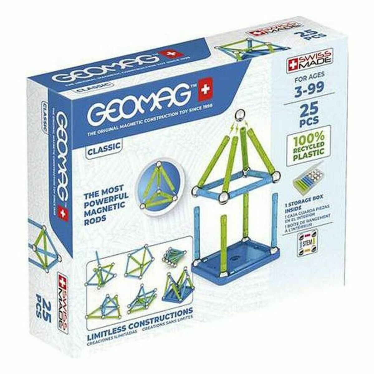 Set de Construcție Geomag 25 Piese - Jucarii si jocuri