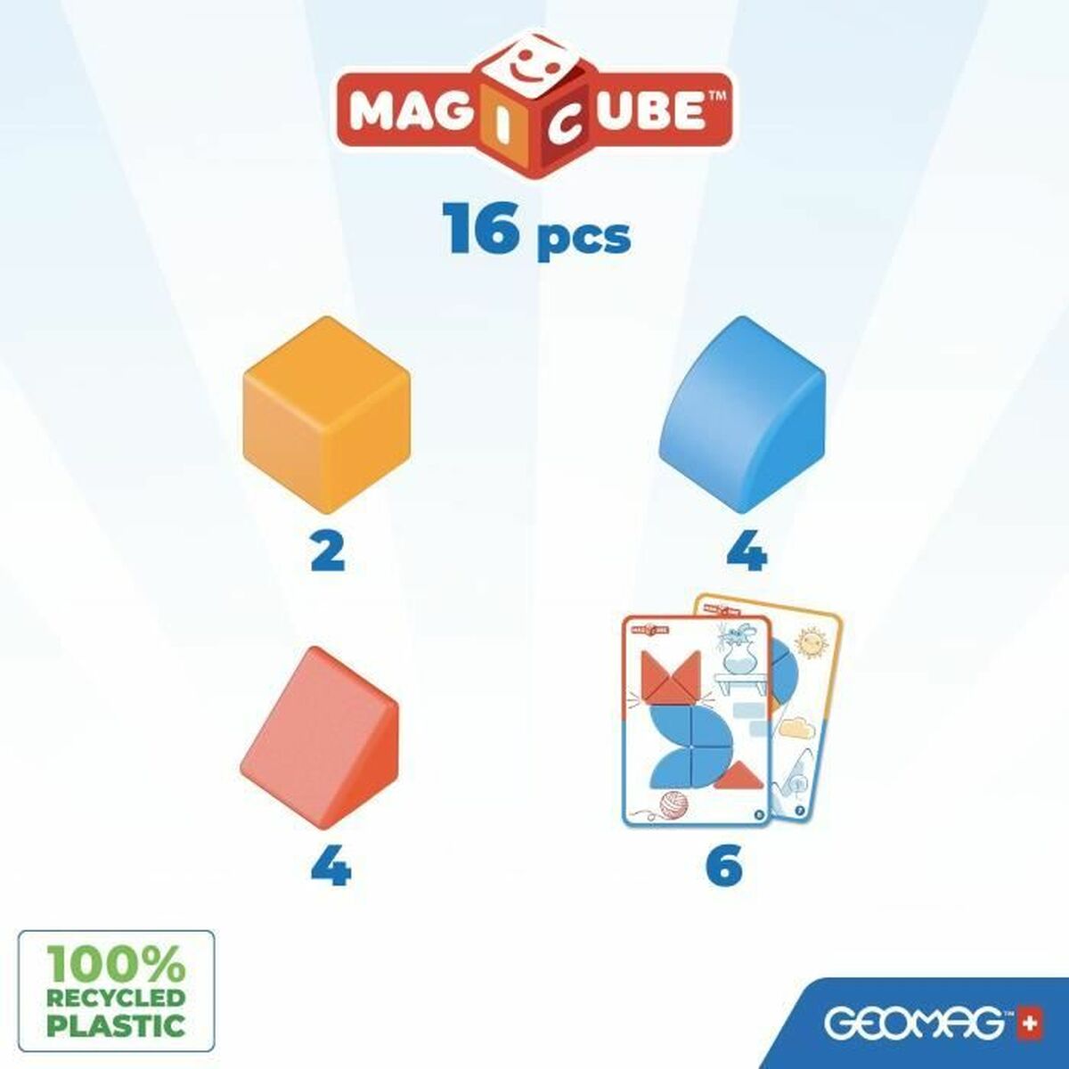 Set de Construcție Geomag Magicube - Jucarii si jocuri