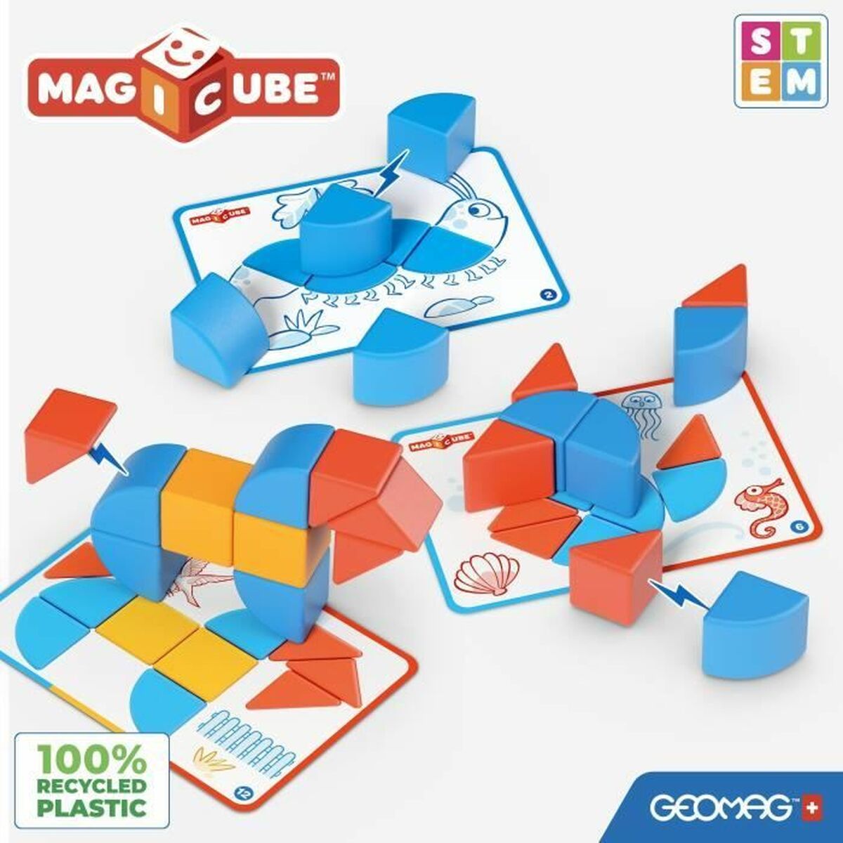 Set de Construcție Geomag Magicube - Jucarii si jocuri