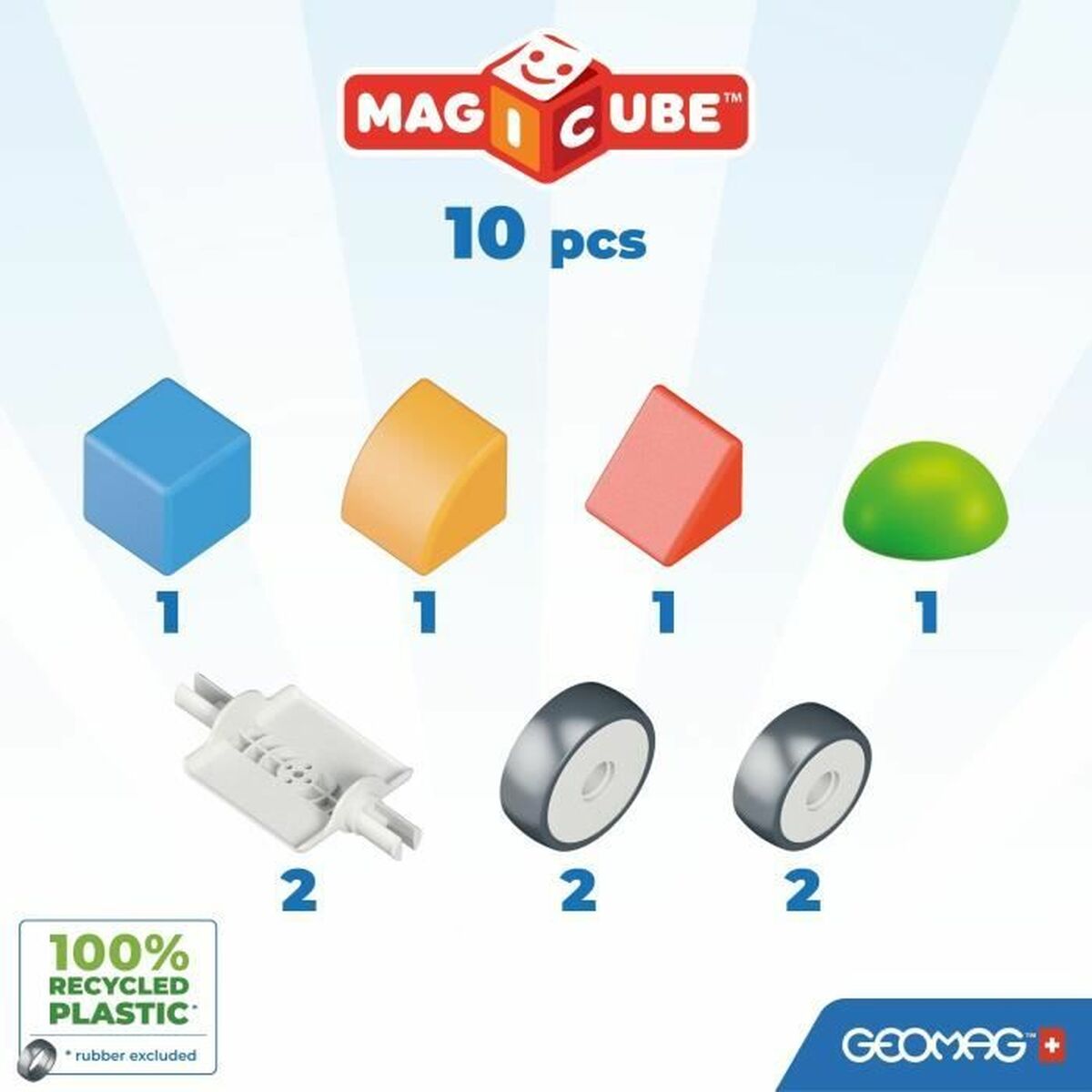 Set de Construcție Geomag Magicube 308 - Jucarii si jocuri