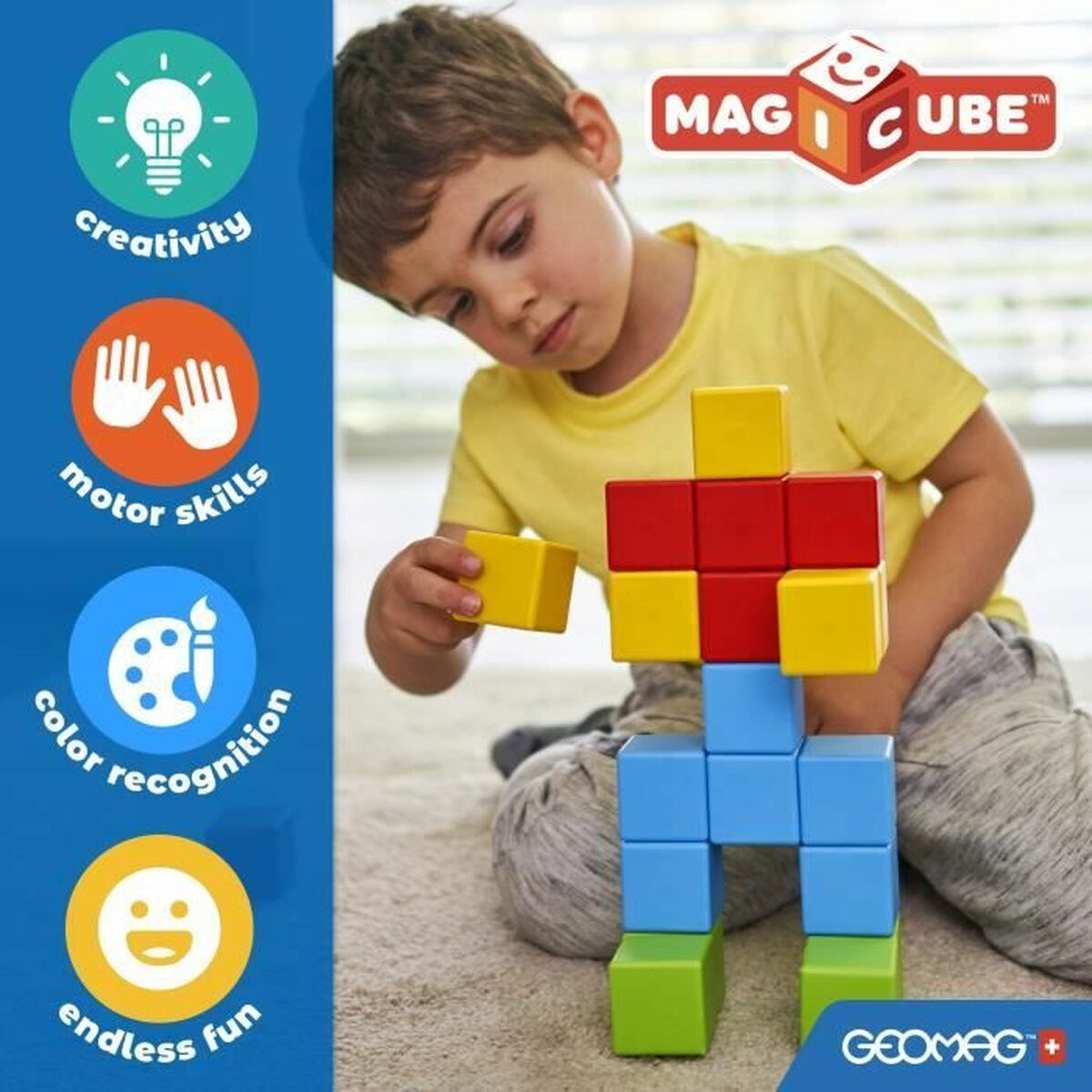 Set de Construcție Geomag Magicube 308 - Jucarii si jocuri