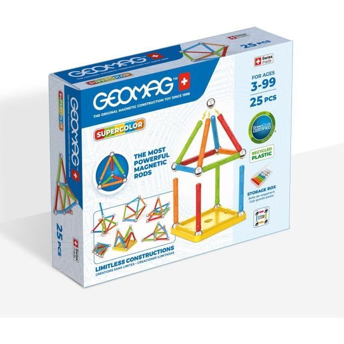 Set de Construcție Geomag 25 Piese - Jucarii si jocuri