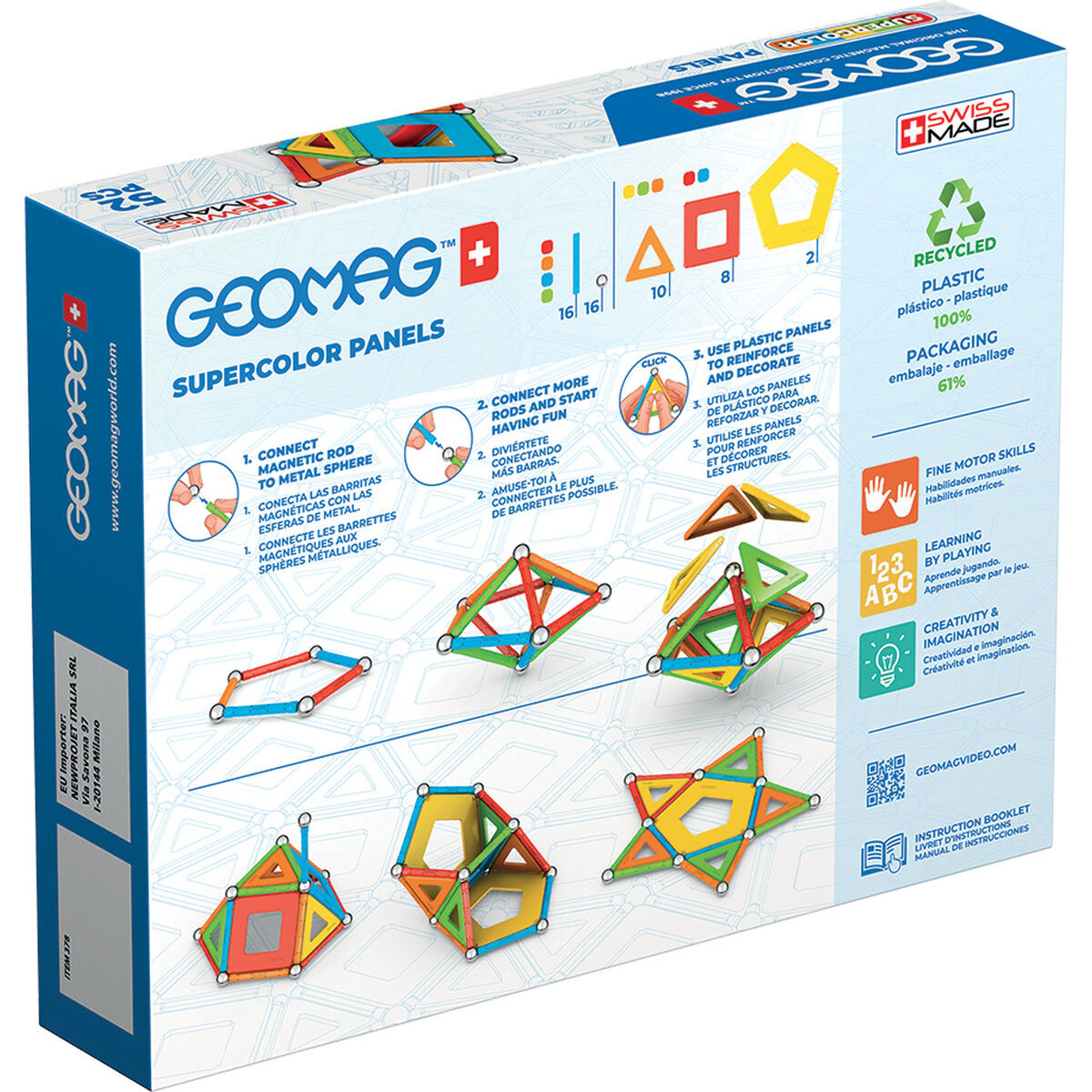 Joc Magnetic Geomag 378 - Jucarii si jocuri