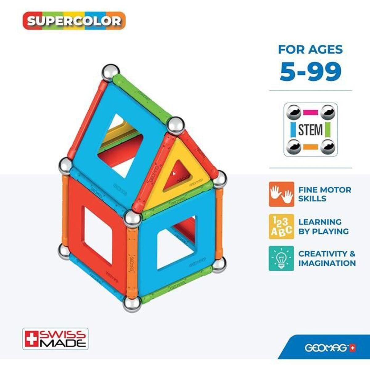 Joc Magnetic Geomag 378 - Jucarii si jocuri