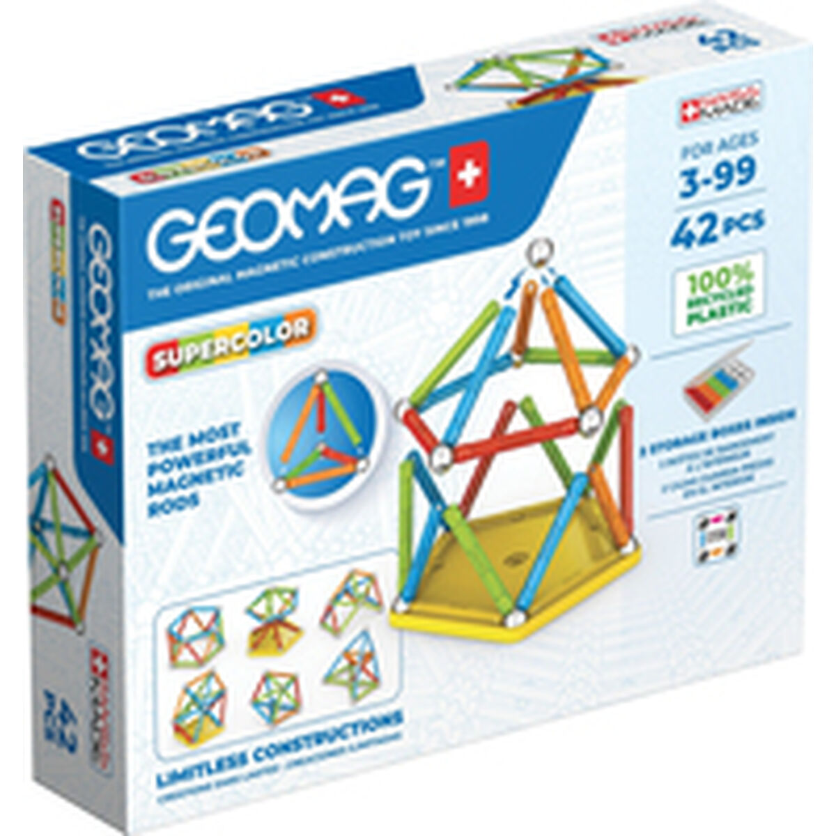Joc Educativ Geomag 42 Piese - Jucarii si jocuri