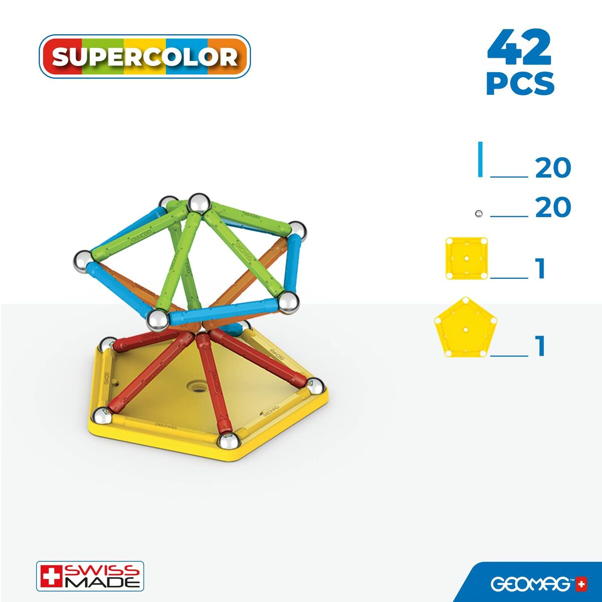 Joc Educativ Geomag 42 Piese - Jucarii si jocuri
