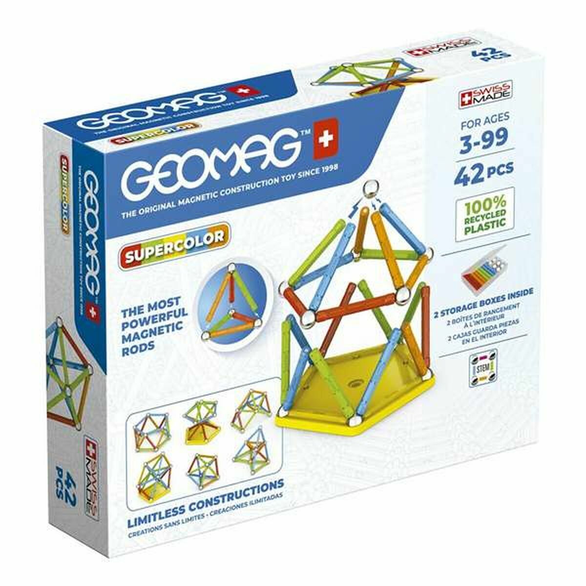 Joc Educativ Geomag 42 Piese - Jucarii si jocuri