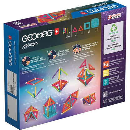 Playset Geomag Glitter (35 Piese) - Jucarii si jocuri, Păpuși și figurine