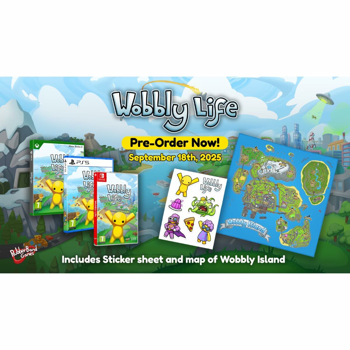 Joc video pentru Switch Solutions2GO Wobbly Life - Electronică, Joc video
