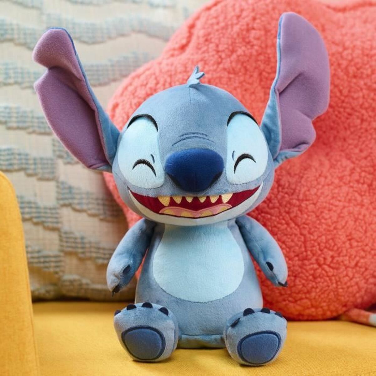 Jucărie de Pluș Stitch Laughs and Trembles 25 cm Multicolor - Jucarii si jocuri, Jucării de pluș