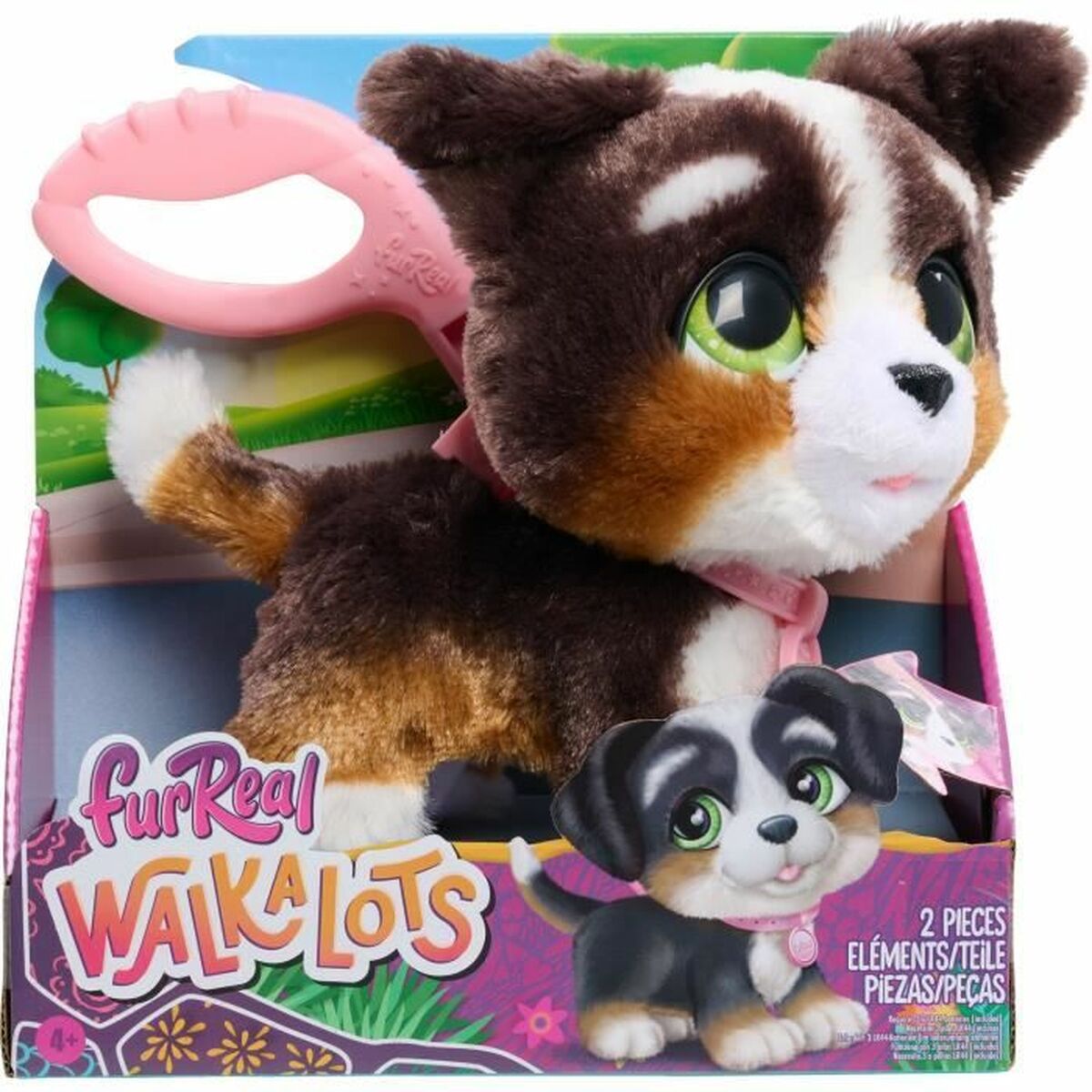Jucărie de Pluș Furreal Friends Large Walking Puppy Multicolor (2 Piese) - Jucarii si jocuri, Jucării de pluș
