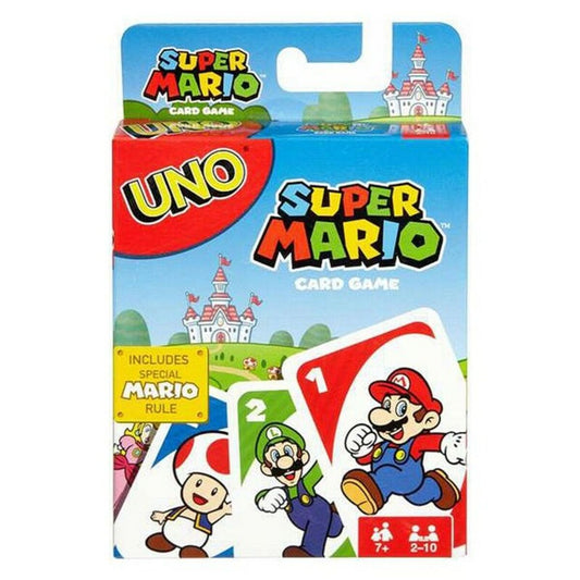 Jocuri de cărți UNO Super Mario Mattel DRD00 - Jucarii si jocuri, Jocuri și accesorii