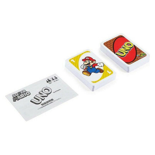 Jocuri de cărți UNO Super Mario Mattel DRD00 - Jucarii si jocuri, Jocuri și accesorii