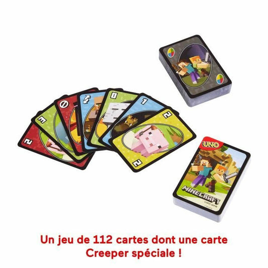 Joc de Masă Mattel Uno Minecraft - Jucarii si jocuri, Jocuri și accesorii