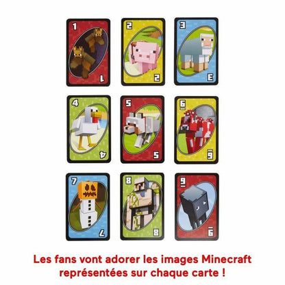 Joc de Masă Mattel Uno Minecraft - Jucarii si jocuri, Jocuri și accesorii