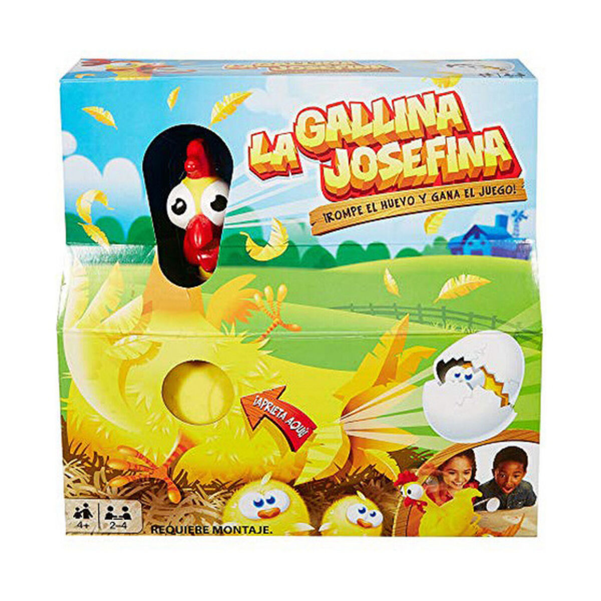 Joc de Masă La Gallina Josefina Mattel La Gallina Josefina (ES) - Jucarii si jocuri, Jocuri și accesorii