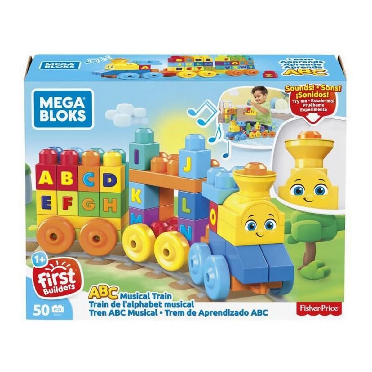 Tren Muzical Mattel cu sunet - Bebelus, Jucăriile copilăriei timpurii