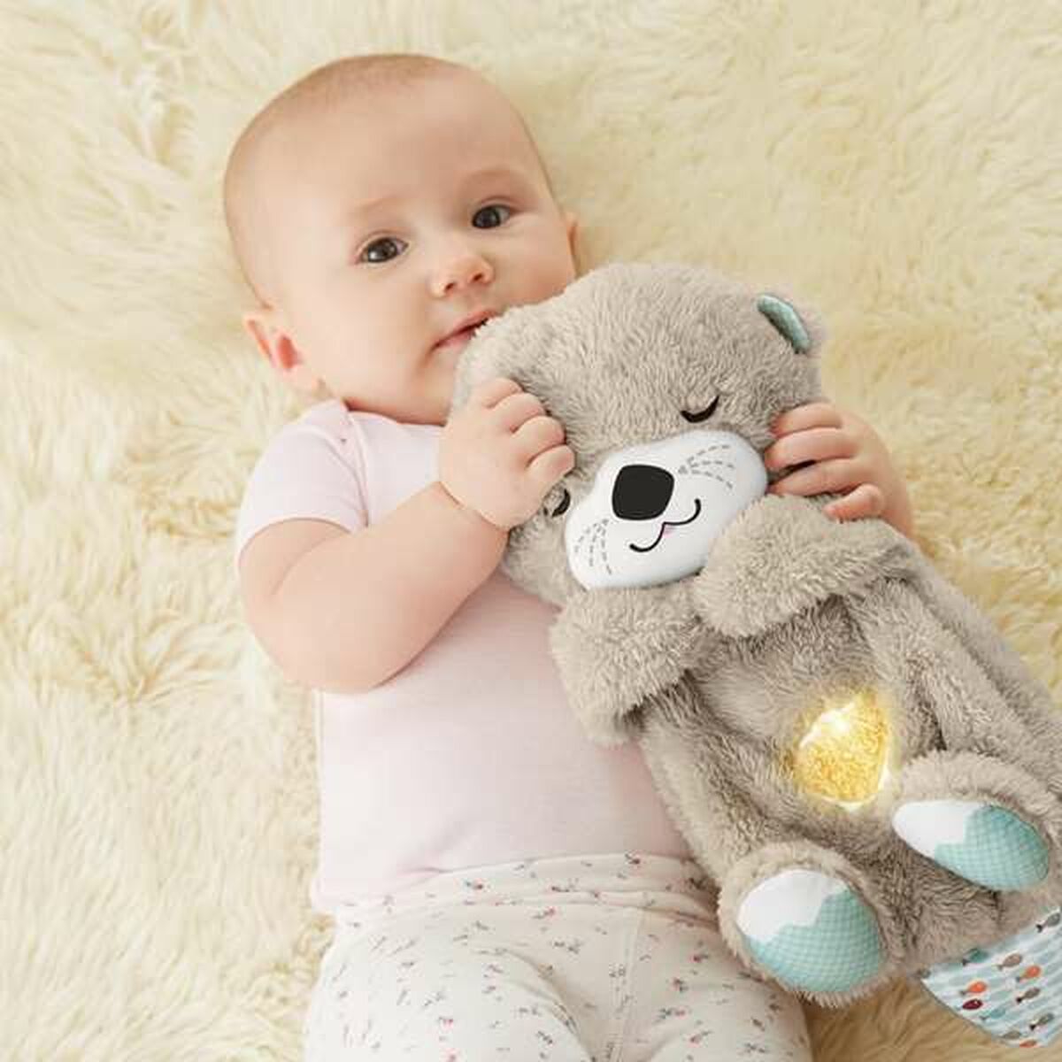 Carusel pentru Pătuț Nutria Fisher Price FXC66 (Recondiționate B) - Jucarii si jocuri, Jucării de pluș