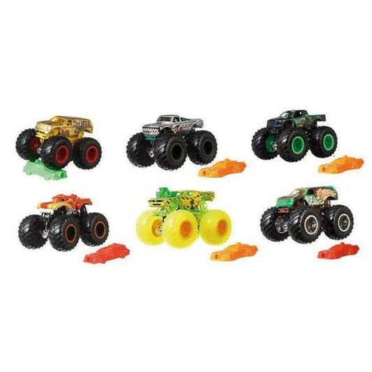 Mașină Monster Trucks Mattel FYJ44 1:64 (Recondiționate B) - Jucarii si jocuri, Păpuși și accesorii