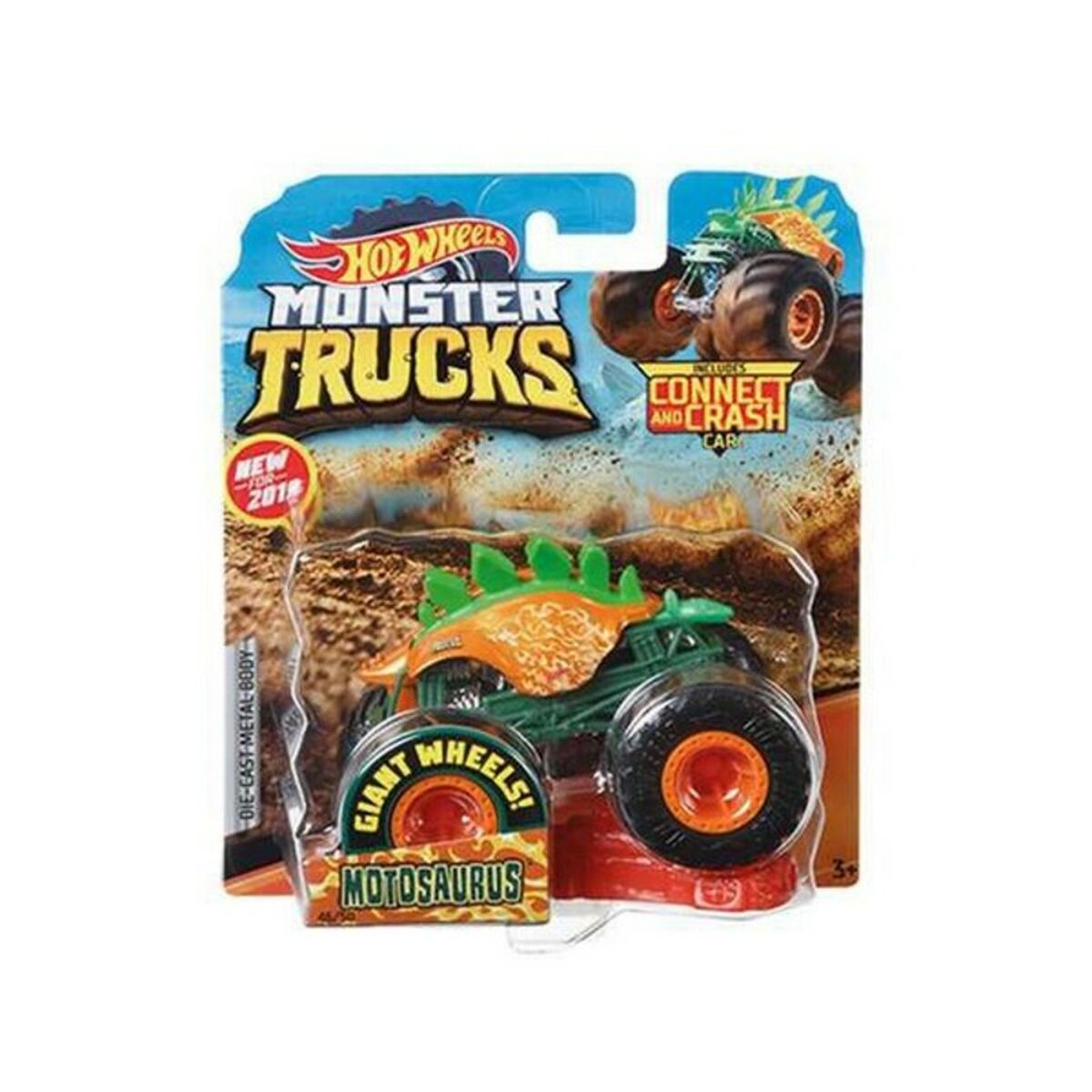 Mașină Monster Trucks Mattel FYJ44 1:64 (Recondiționate B) - Jucarii si jocuri, Păpuși și accesorii