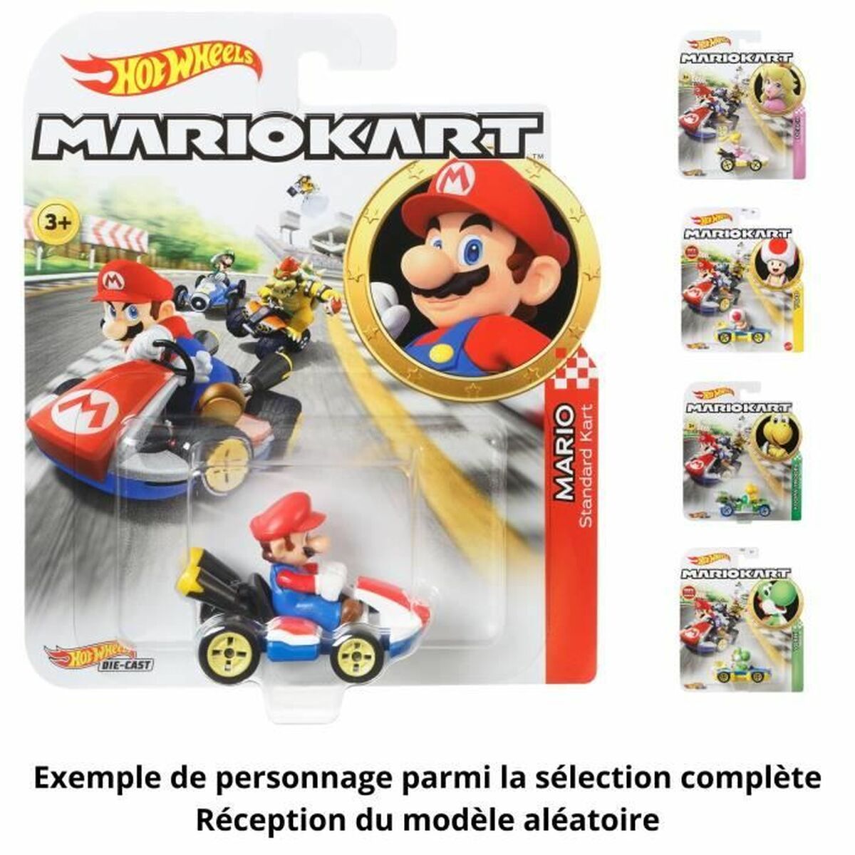 Mașină de jucărie Hot Wheels Mario Kart 1:64 - Jucarii si jocuri, Păpuși și accesorii