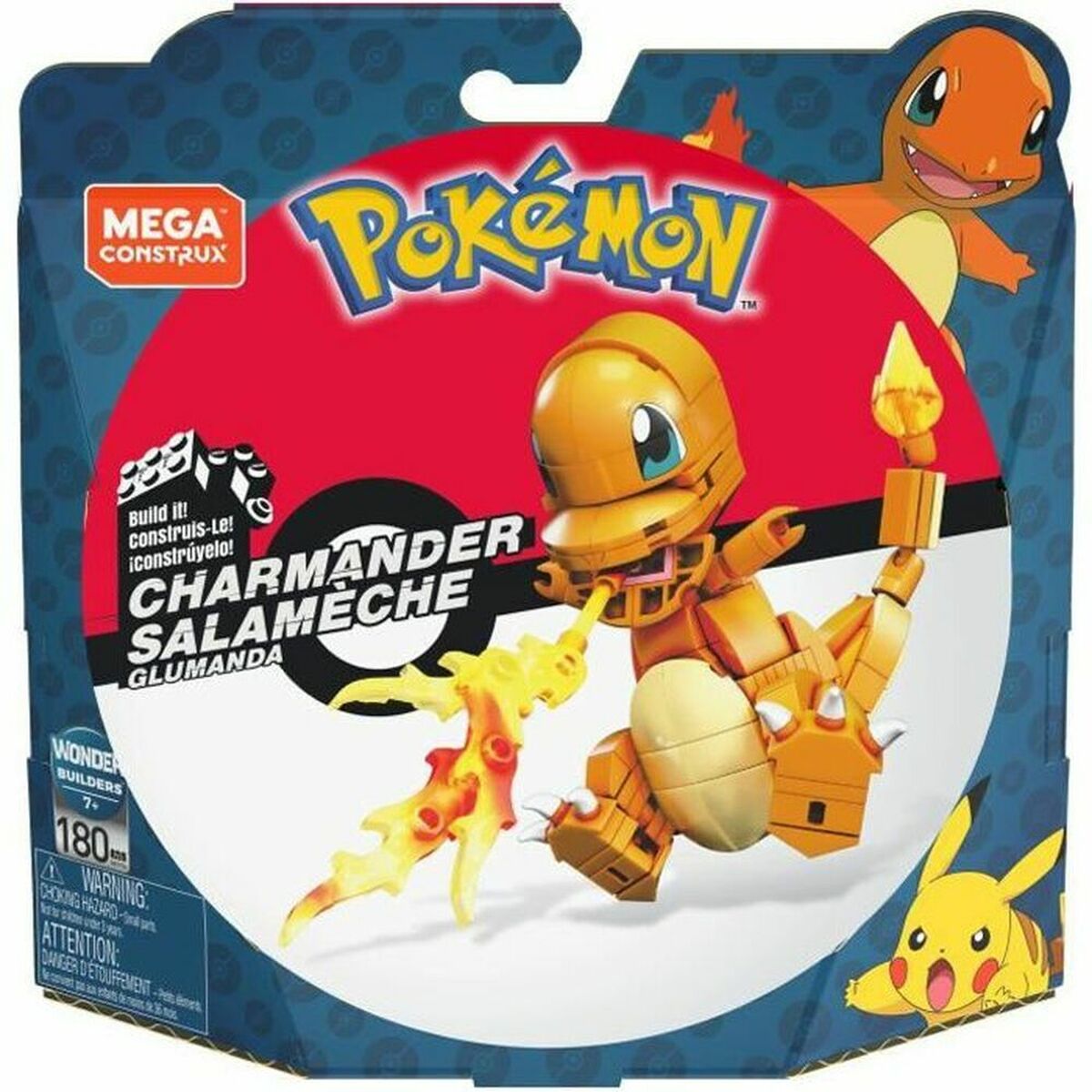 Set de Construcție Pokémon Pokémon Salameche to build 180 Piese - Jucarii si jocuri