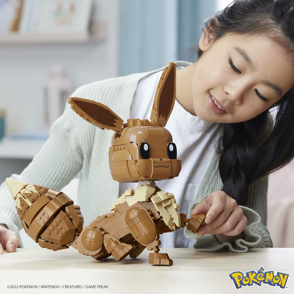 Set de Construcție Pokémon Pokemon Eevee Giant Multicolor - Jucarii si jocuri
