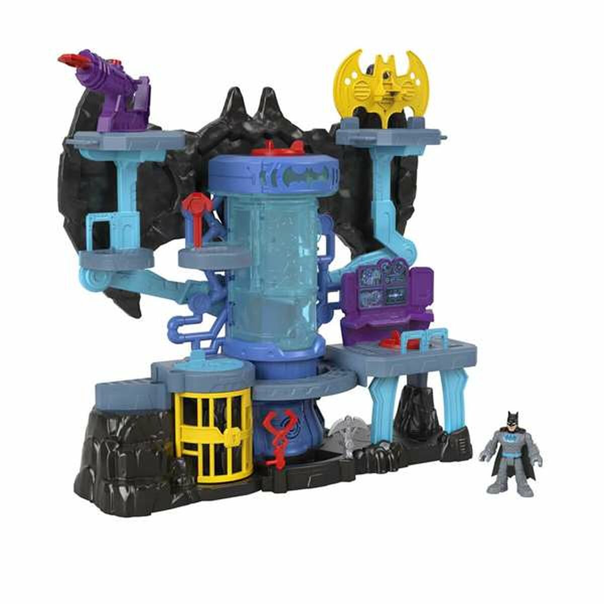 Playset Batman Super Friends Bat-tech Batcave Lumini cu sunet 40 x 38 cm - Jucarii si jocuri, Păpuși și figurine