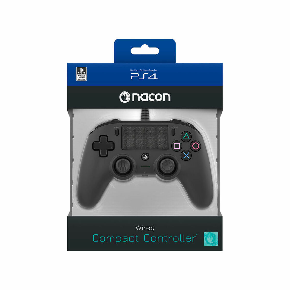 Telecomandă Jocuri Gaming Nacon PS4OFCPADBLACK - Electronică, Joc video