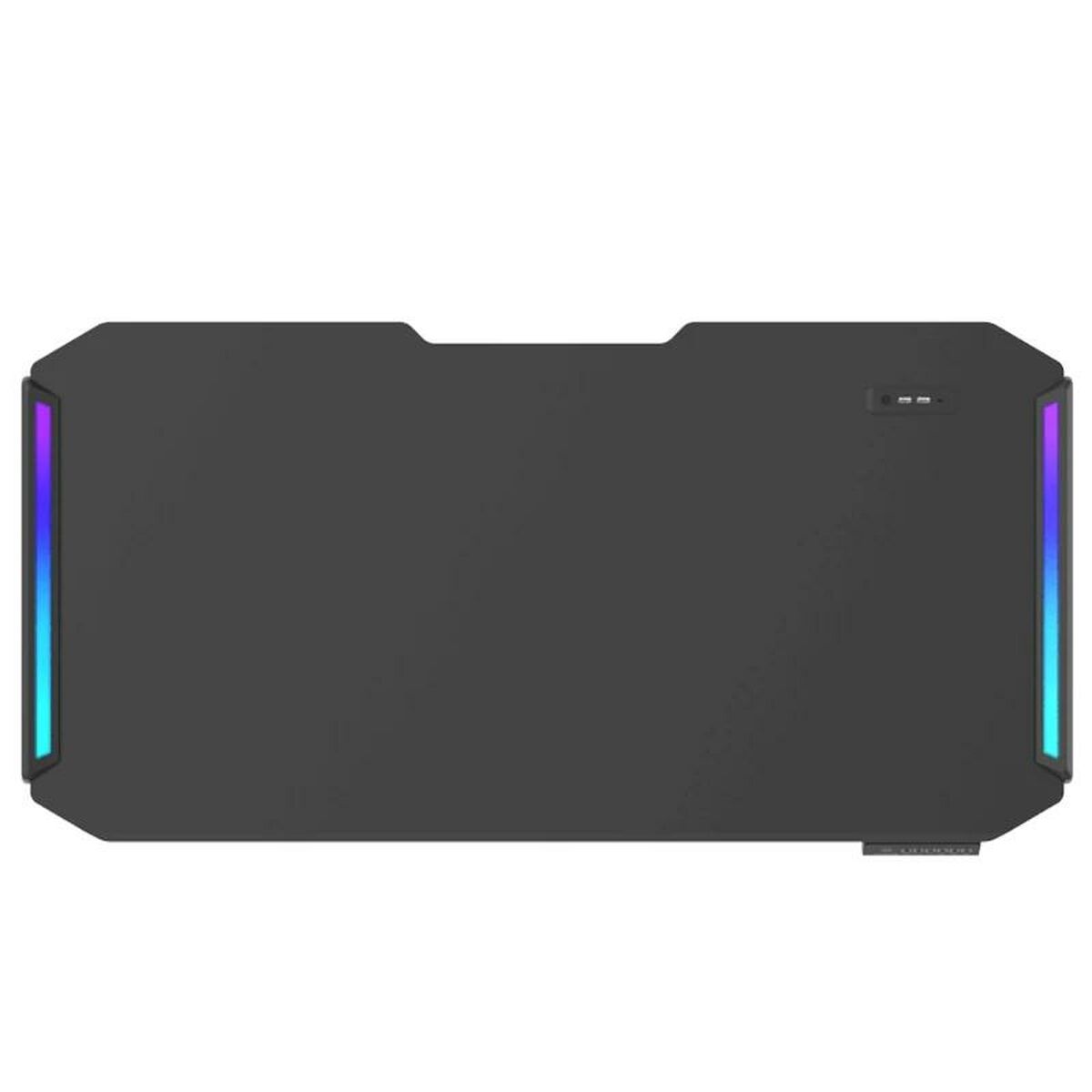 Birou Cougar E-Deimus Negru LED RGB - Acasă și bucătărie, Mobilă