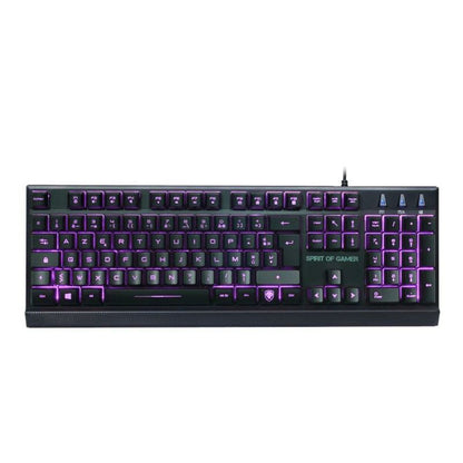 Tastatură Gaming Spirit of Gamer Elite K70 Qwerty Spaniolă AZERTY - Tehnică de calcul, Accesorii