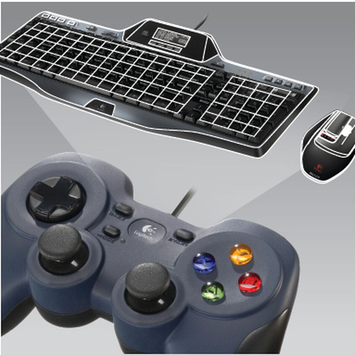 Telecomandă Jocuri Gaming Logitech F310 Gaming - Tehnică de calcul, Accesorii