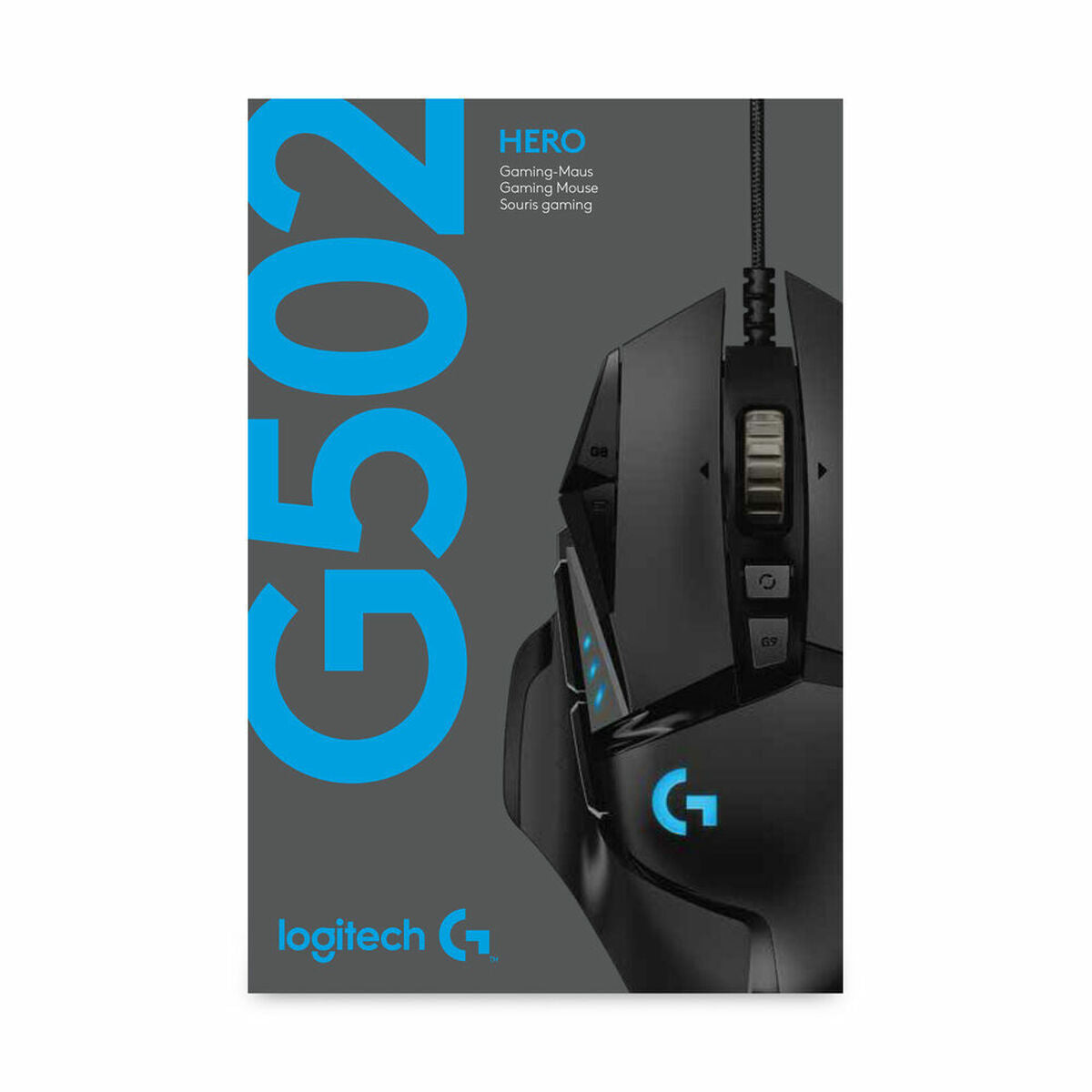Mouse Gaming Logitech G502 Hero 16000 dpi 25600 dpi Negru RGB - Tehnică de calcul, Accesorii