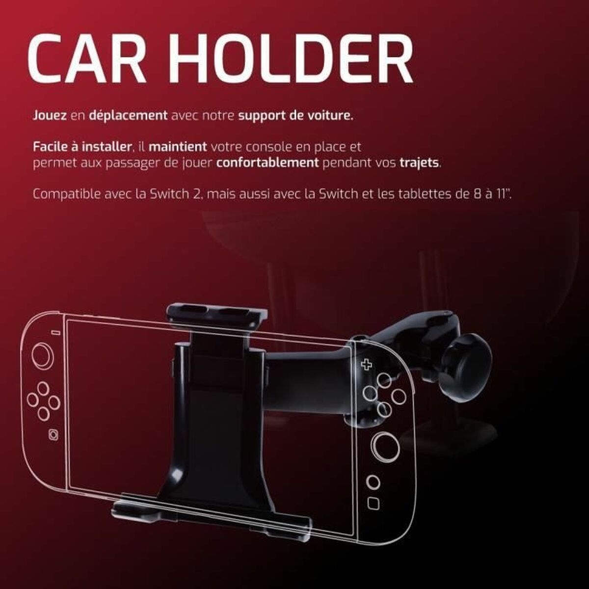 Suport pentru Mașină Onlan Nintendo Switch 2 - Electronică, Joc video