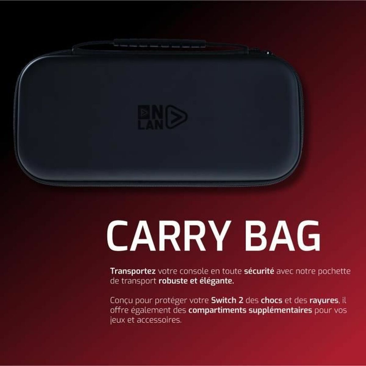 Carcasă pentru Nintendo Switch Onlan Nintendo Switch 2 Negru - Electronică, Joc video