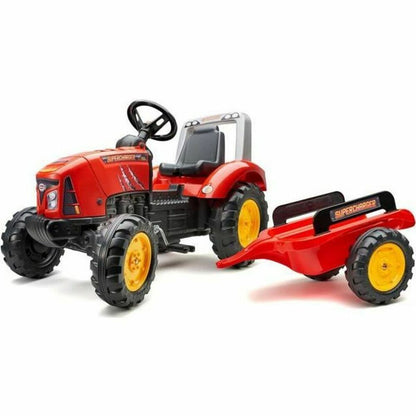 Tractor cu Pedale Falk Supercharger 2020AB Roșu - Jucarii si jocuri, În aer liber și sport