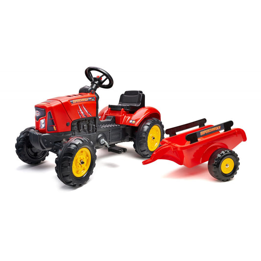 Tractor cu Pedale Falk Supercharger 2030AB Roșu - Jucarii si jocuri, În aer liber și sport