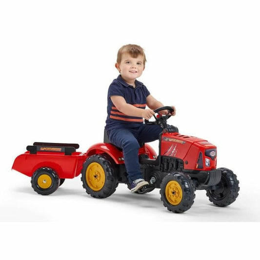 Tractor cu Pedale Falk Supercharger 2030AB Roșu - Jucarii si jocuri, În aer liber și sport