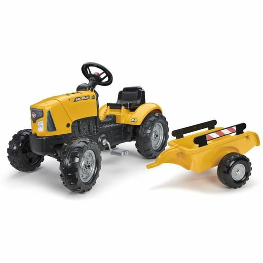 Tractor cu Pedale Falk Galben - Jucarii si jocuri, În aer liber și sport