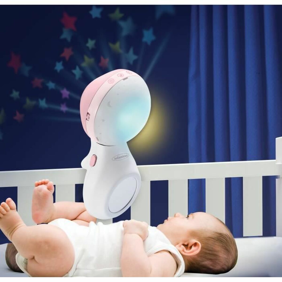Mobil Proiector Infantino Sweet Girl Night 3 în 1 - Jucarii si jocuri, Imitații de jocuri